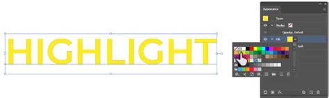 How To Highlight Text In Illustrator EzGYD