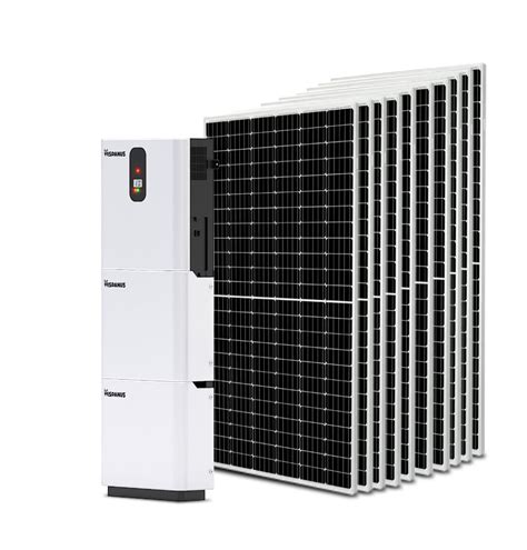 INVERSOR 5 KW BATERIA LITIO 10 KWH 10 PANELES SOLARES DE 405 W