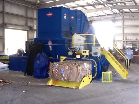 Two Ram Auto Tie Recycling Balers In Utah Action Compaction Equipment