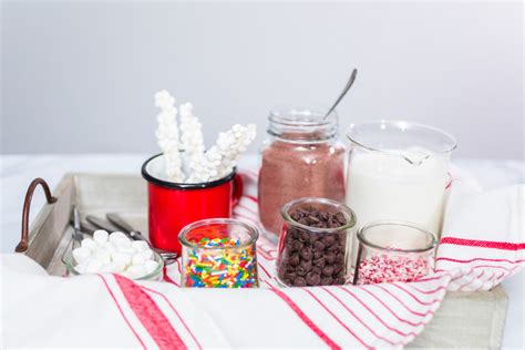How To Make A Hot Chocolate Bar On A Budget Just Taty Things