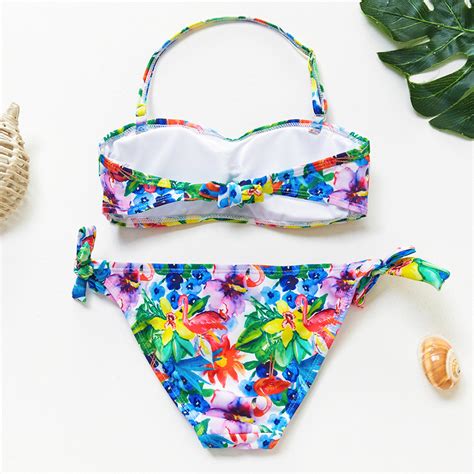 Baduglobal Ro Costum De Baie Pentru Fete Ani Bikini Cu Volane