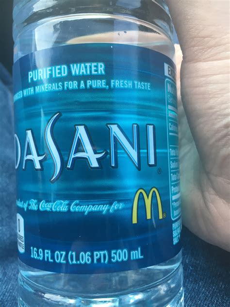 My Water Bottle Had Mcdonalds Exclusive Packaging Rmildlyinteresting