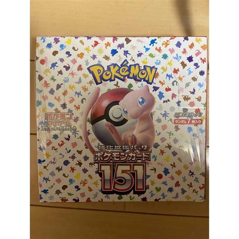 特売格安 ポケモンカード151 Box シュリンク付 トレーディングカード