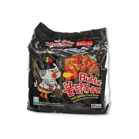 Samyang Buldak Hot Chicken Ramen 5 Packs Looters