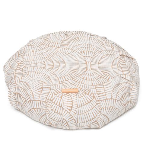 B Halfmoon Limited Edition Round Meditation Cushion At Everydayyoga