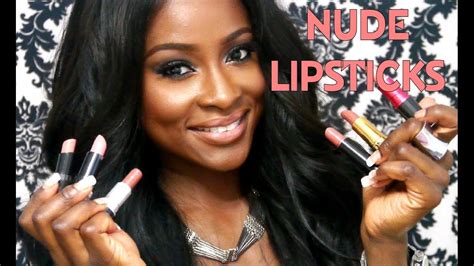 Nude Lipsticks How To Wear Pick Them Medium Dark Skintones YouTube