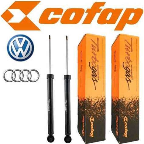 Par Amortecedor Traseiro Cofap Audi A3 Golf Bora New Beetle Original