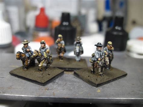 The Epic Gamer 6mm American Civil War Confederate Generals