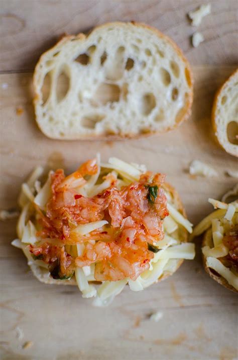 Mini Kimchi Grilled Cheese Living Lou