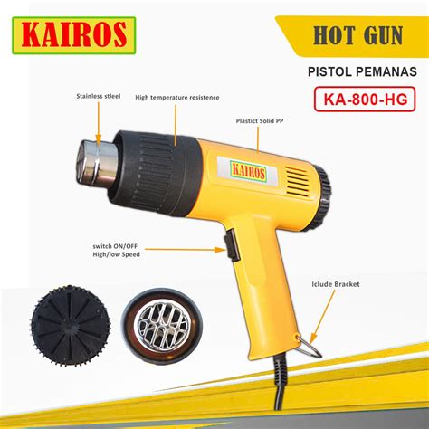 Jual Yukido Heat Hot Air Gun 1800W Yukido AB 6030FW MESIN PEMANAS Shopee Indonesia