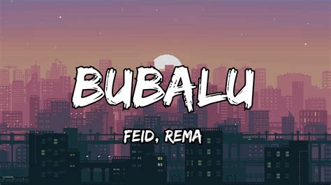 Feid Rema Bubalu Lyrics Youtube