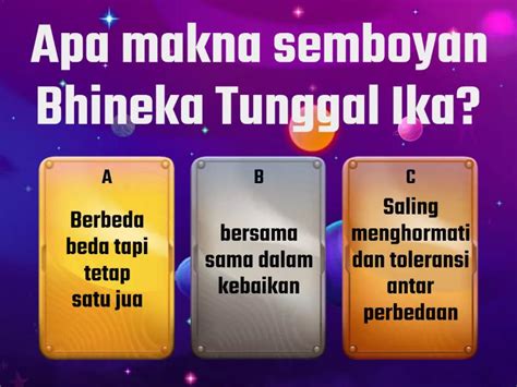 Pendidikan Pancasila Quiz