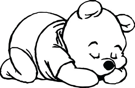 Baby Pooh Coloring Pages at GetColorings.com | Free printable colorings pages to print and color