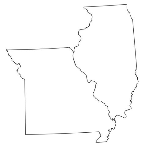 440 Missouri Illinois Map Stock Photos Pictures And Royalty Free Images