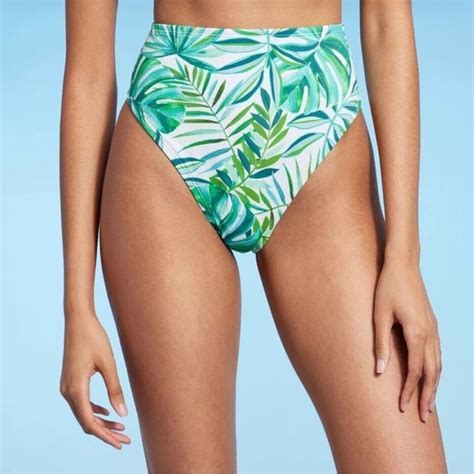 Shade Shore Swim Nwt Shade Shore High Waist High Leg Extra Cheeky Bikini Bottom Poshmark