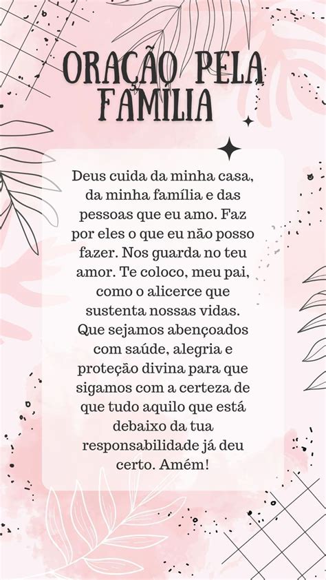 Oração Da Família Evangélica - Oracao para abençoar a casa | Oração pra família, Oração evangélica ...