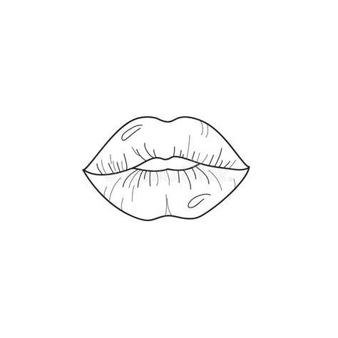 Dibujos De Labios Para Colorear Vsun