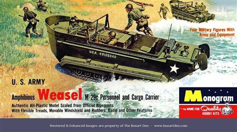 Monogram Weasel 4 Star Revell Model Kits Model Cars Kits Plastic