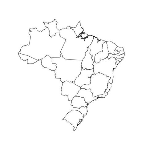 Mapa Do Brasil Em Preto E Branco - 610+ Mapa Do Brasil Preto E Branco fotos de stock, imagens e fotos ...