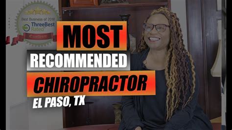 Most Recommended Chiropractor El Paso Tx Youtube