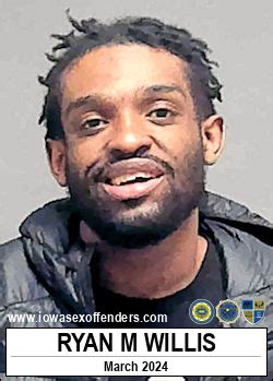 Ryan Matthew Willis Sex Offender In Cedar Rapids IA 52404 IA26155