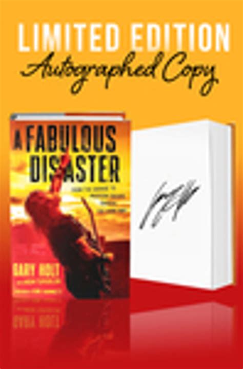 A Fabulous Disaster - Gary Holt (Signed Book)