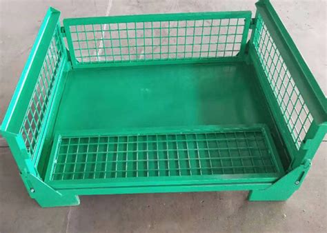 Wire Mesh Lockable Pallet Cages For Lifting 1000kg Oem