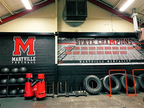 Maryville Rebels Football On Twitter Phase 1 Of Weight Room Facelift