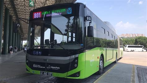 Ulaşımpark Körüklü BMC Procity TR CNG D 100 Karayolunda Hızlı Seyir