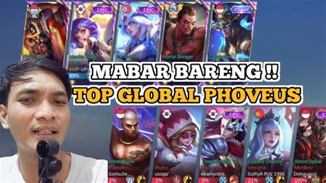 Mabar Bareng TOP GLOBAL Phoveus YouTube