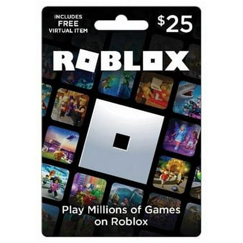 Quanto Robux Vem No Gift Card De 25 - 25 Robux Gift Card
