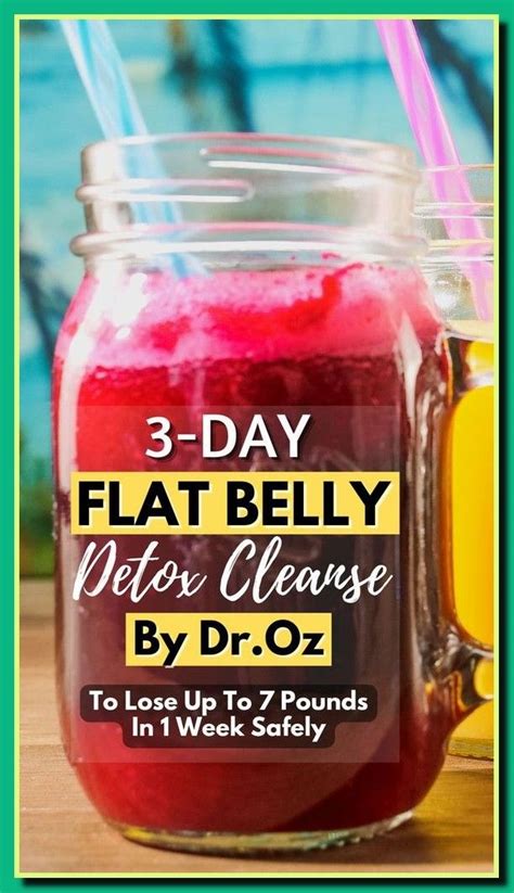 3 Day Flat Belly Detox Drink Artofit