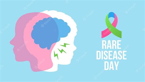 Premium Vector Rare Disease Day Poster Or Banner Background Vector