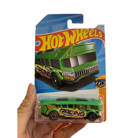 Jual Hotwheels Bus Hot Wheels High Hijau Lot A Shopee Indonesia