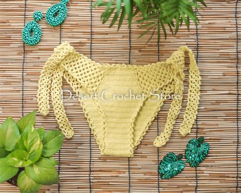 Crochet Bikini Set Pdf Pattern And Tutorial Crochet Bikini Etsy