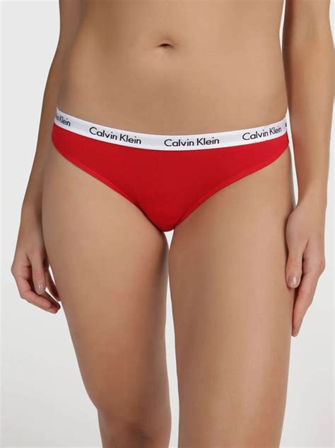 CALVIN KLEIN Calzón Bikini Carousel Rojo Calvin Klein falabella