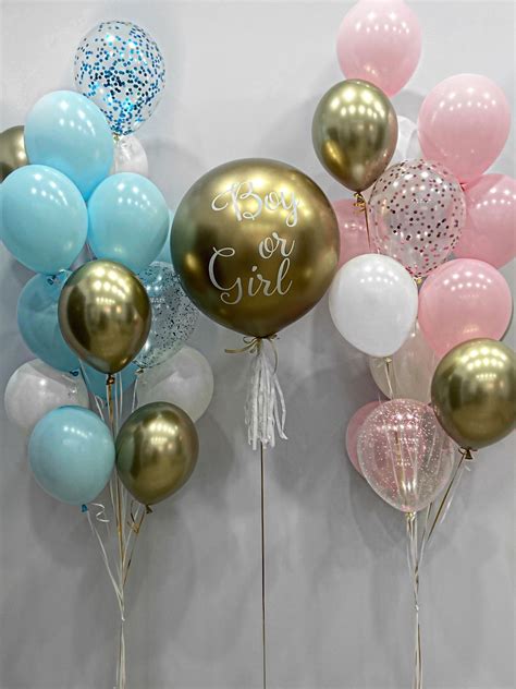 Gender Reveal Balloon Pop, Gender Reveal Decorations, Gender Party ...