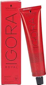 Schwarzkopf Igora Royal Copper Medium Blonde Copper Extra Hair Colour Tint Ml Tube