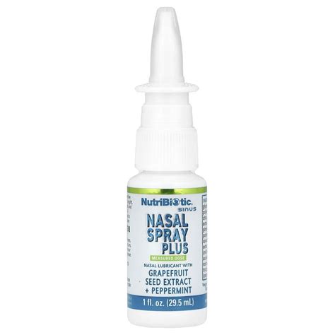 NutriBiotic, Sinus Nasal Spray Plus, 1 fl oz (29.5 ml) - Walmart.com