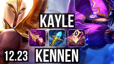 Kayle Vs Kennen Mid 3 2m Mastery 11 1 5 6 Solo Kills Legendary