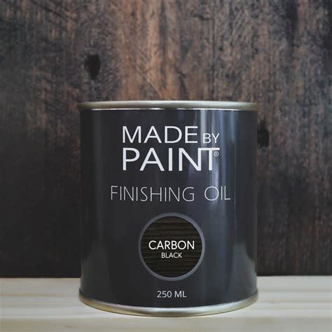 FINISHING OIL CARBON BLACK - madebypaint