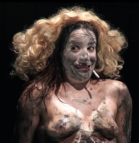 Naked Laura Angelina Palacios in Lulu Eine Mörderballade Stageplay