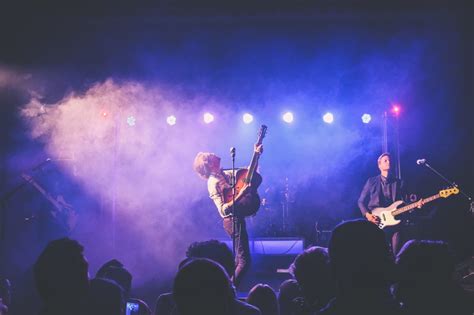 Music Band on Stage Royalty-Free Stock Photo
