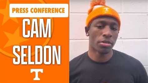 Vols Rb Cam Seldon Talks Citrus Bowl Performance Vs Iowa Youtube