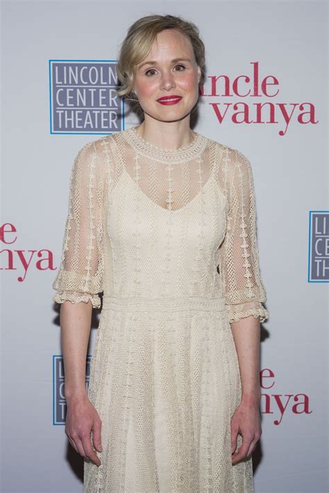 Alison Pill at Uncle Vanya Broadway Revival Opening Night at Vivian