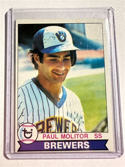 K Topps Paul Molitor Ebay