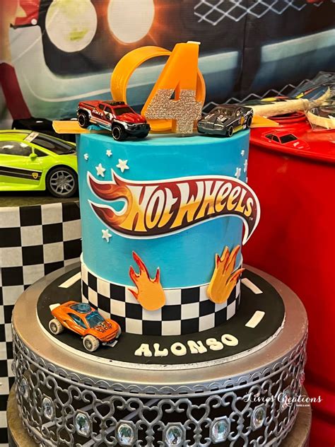 Hot Wheels Birthday Cake