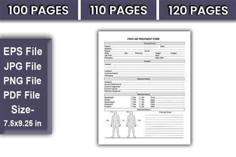 Free Fillable First Aid Treatment Form Printable Forms Free Online