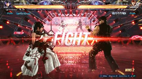 Tekken 8 Reina Vs Soul Dragger Hwoarang High Level Gameplay YouTube