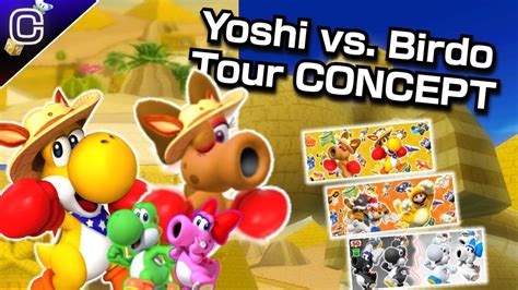 Mario Kart Tour YOSHI Vs BIRDO TOUR CONCEPT YouTube